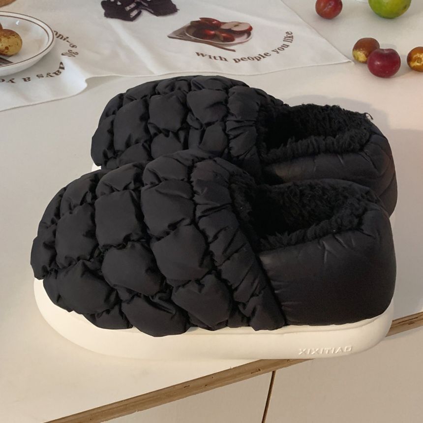 Dalli Daisy - Effen gewatteerde pantoffels