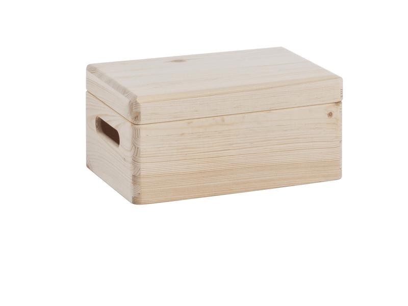 Zeller Present Aufbewahrungskiste mit Deckel 30 x 14 cm, Na Allzweckkiste