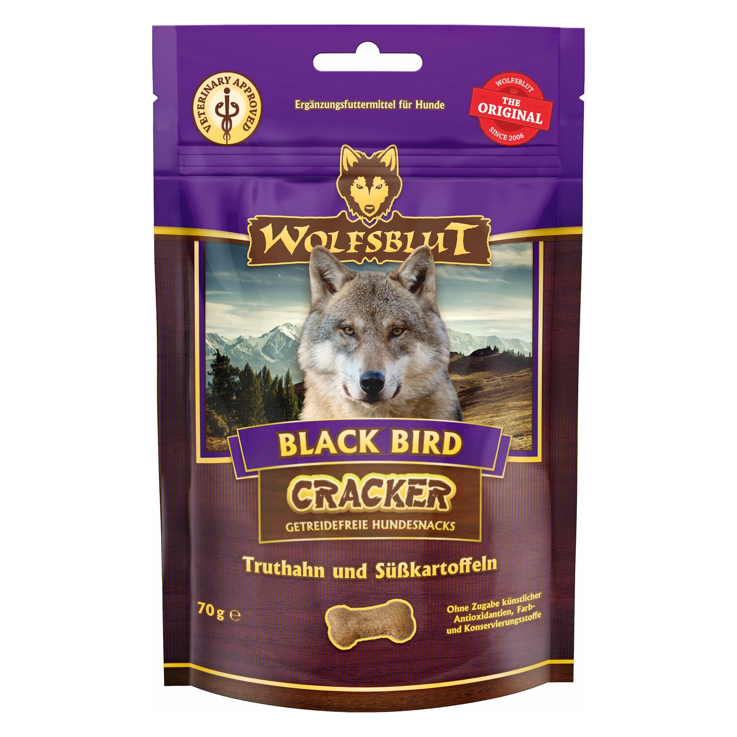 WOLFSBLUT Hundesnack Cracker - 70g - Truthan