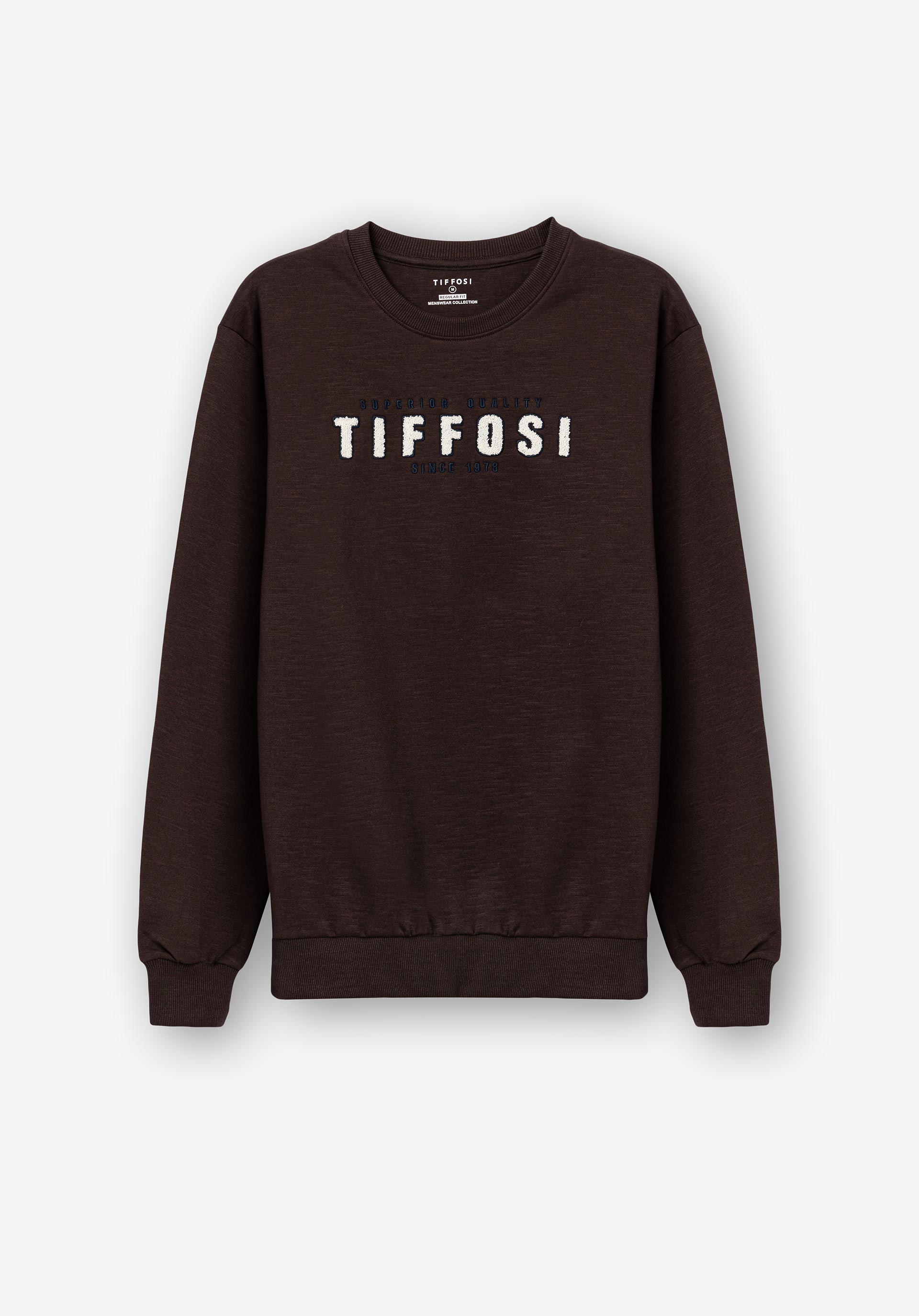 Sweatshirt com Bordado Turco