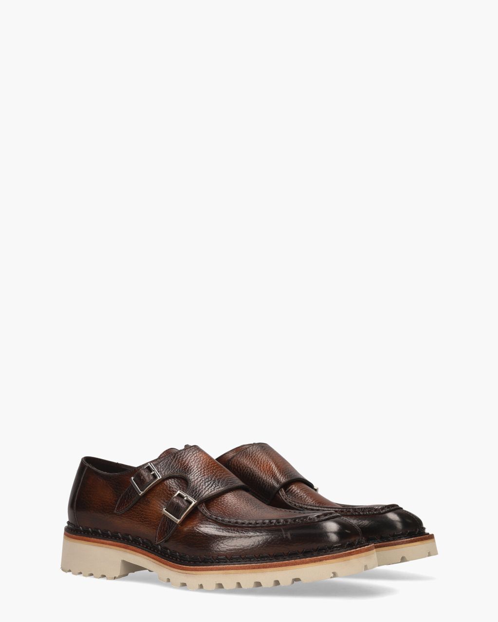 Harris Asiago Donkerbruin Heren Gespschoenen