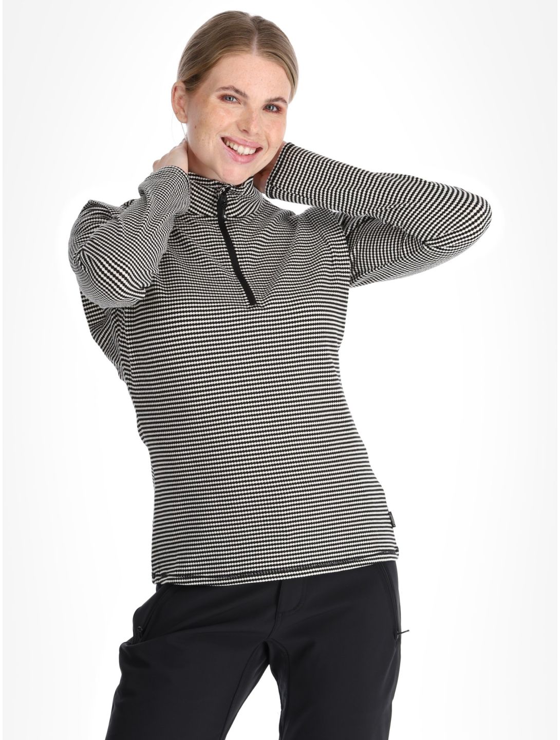 PRTIVORY 1/4 zip skipully dames