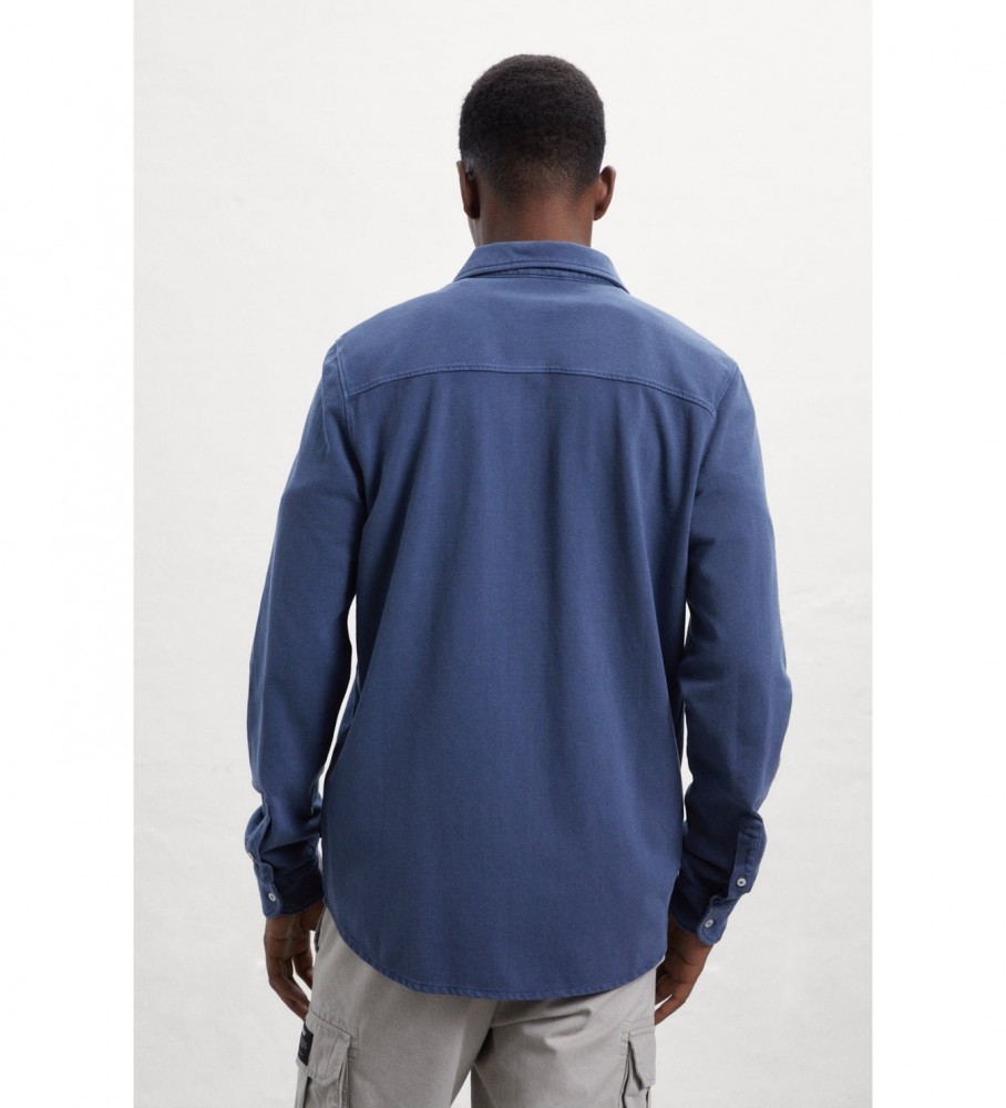 Camisa ECOALF Gotham azul índigo