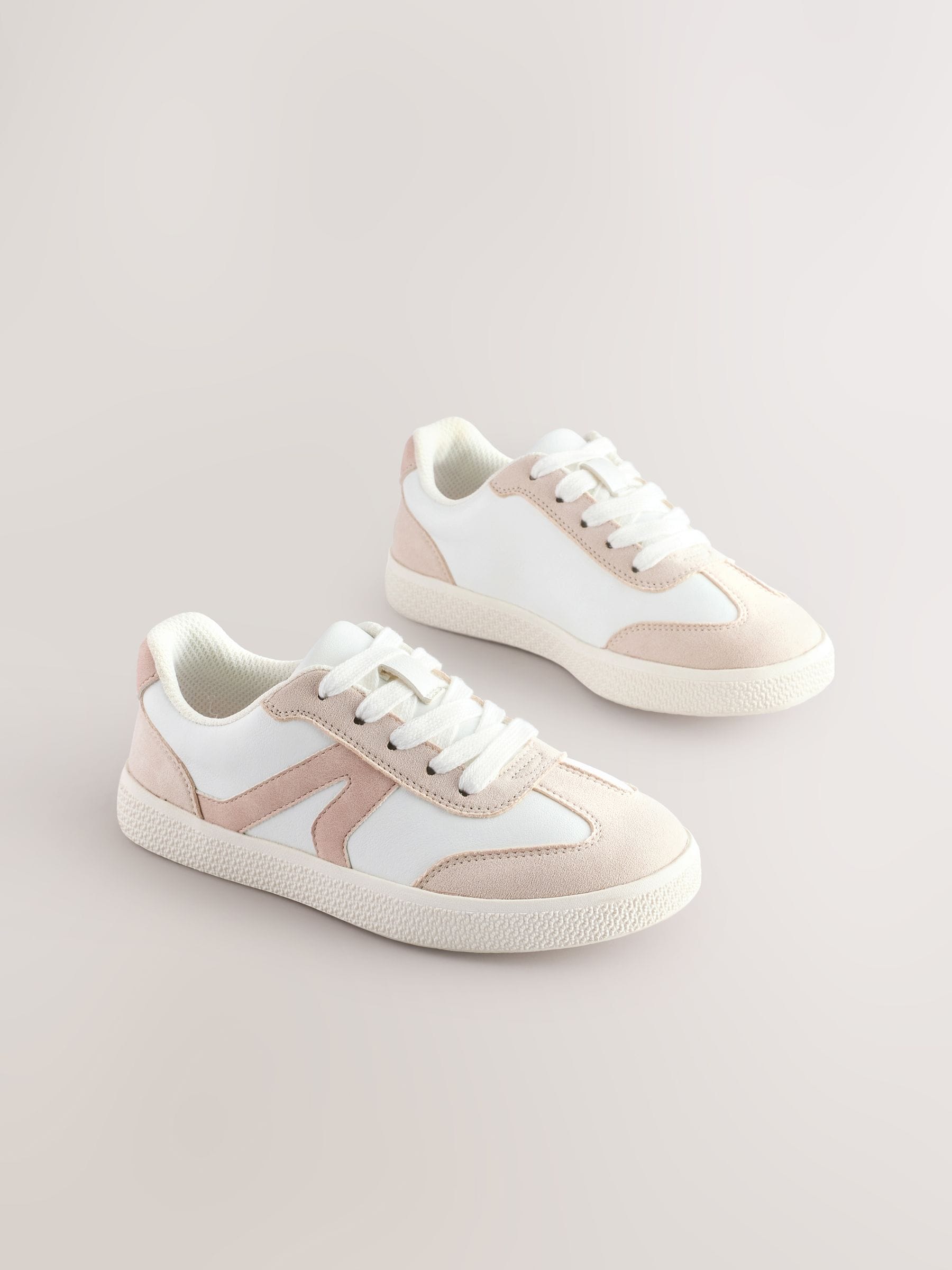 Wit - Lifestyle sneakers met veters