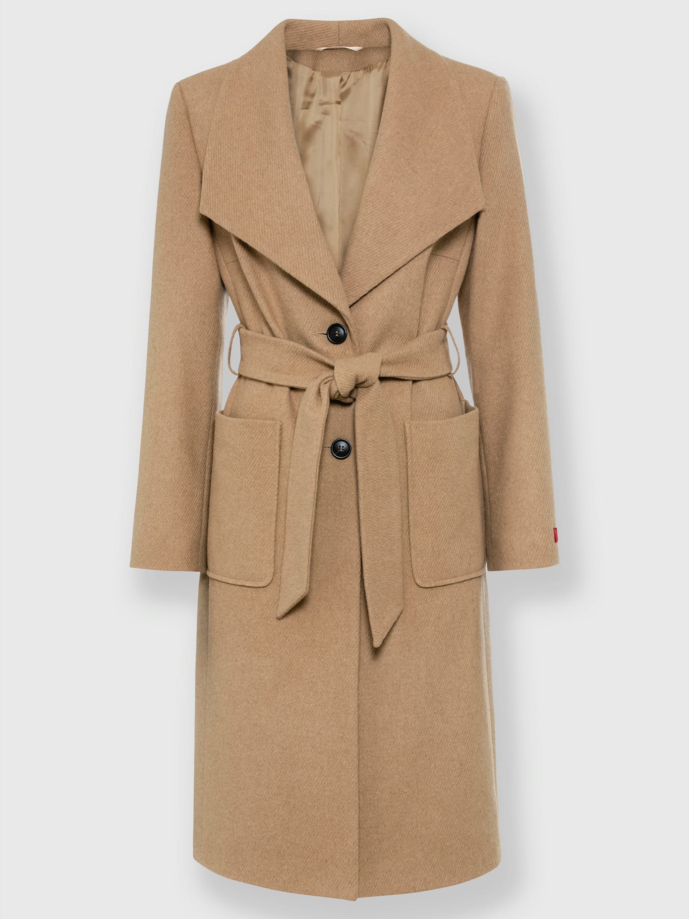 Manteau tissu structuré de qualité