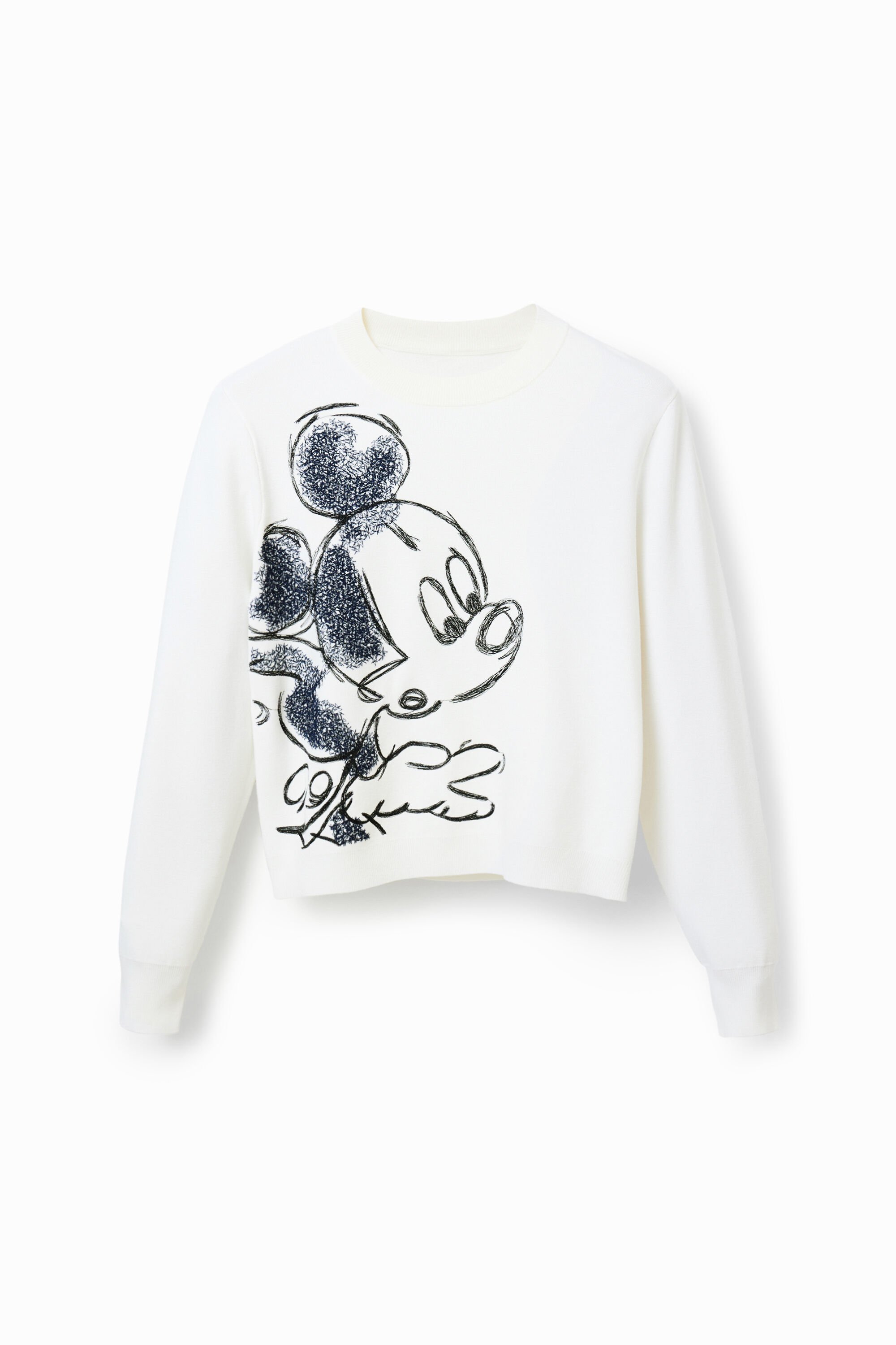 Pull broderie Mickey Mouse