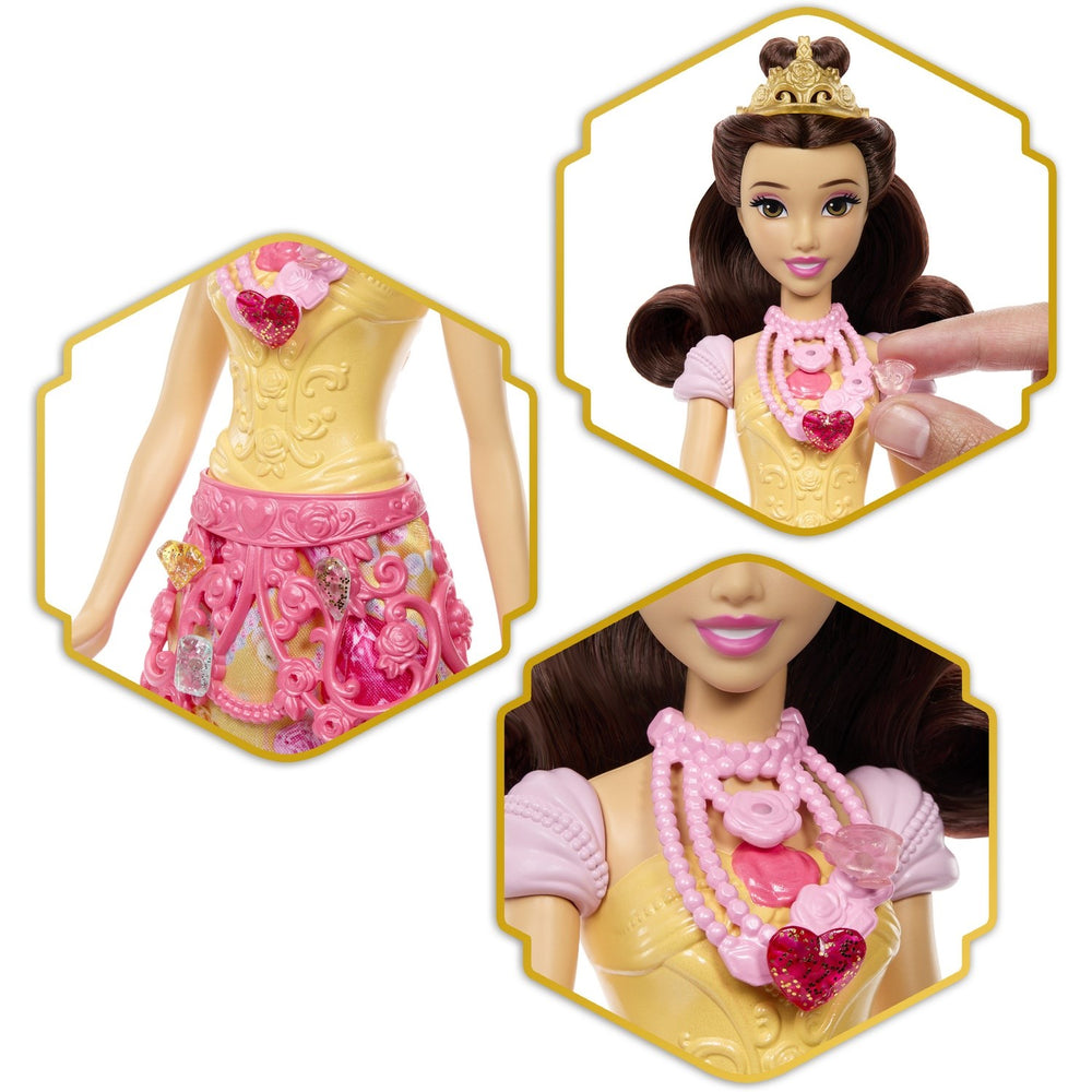 Køb Disney Princess Mode-dukke Afslør Belle