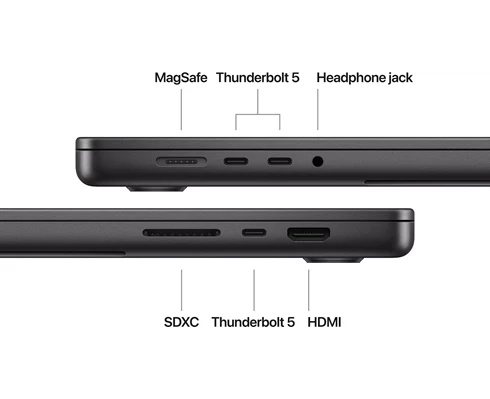 Apple 16-inch MacBook Pro - M4 Pro chip 14-core CPU   20-core GPU, 24GB RAM, 512GB SSD - Space Black