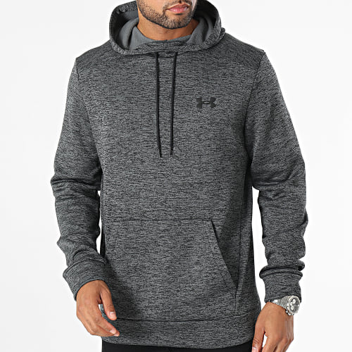 Sweat Capuche 1373354 Gris Anthracite Chiné