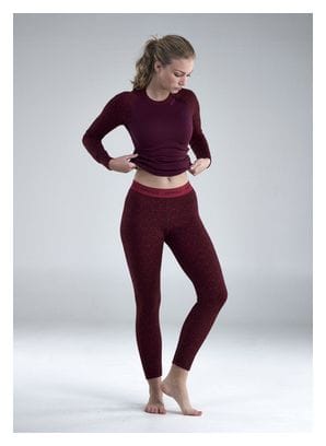 Legging Femme Devold Duo Active Mérinos 205 Rouge