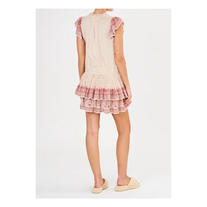 M.A.B.E. Robe Volants Ode | Rose poudré
