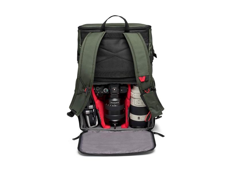 Manfrotto Fotorucksack Street Slim Stylischer Kamerarucksack mit viel Platz