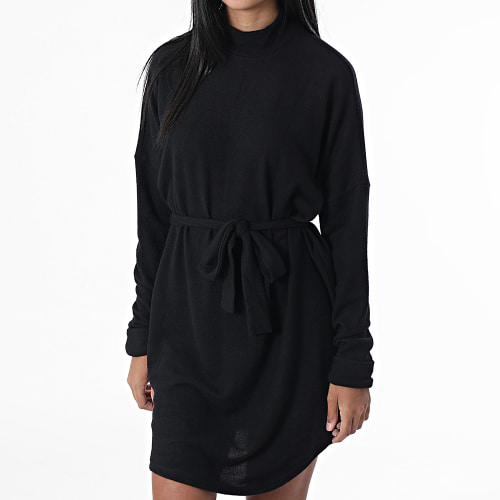 Robe Femme Manches Longues City Ava Noir