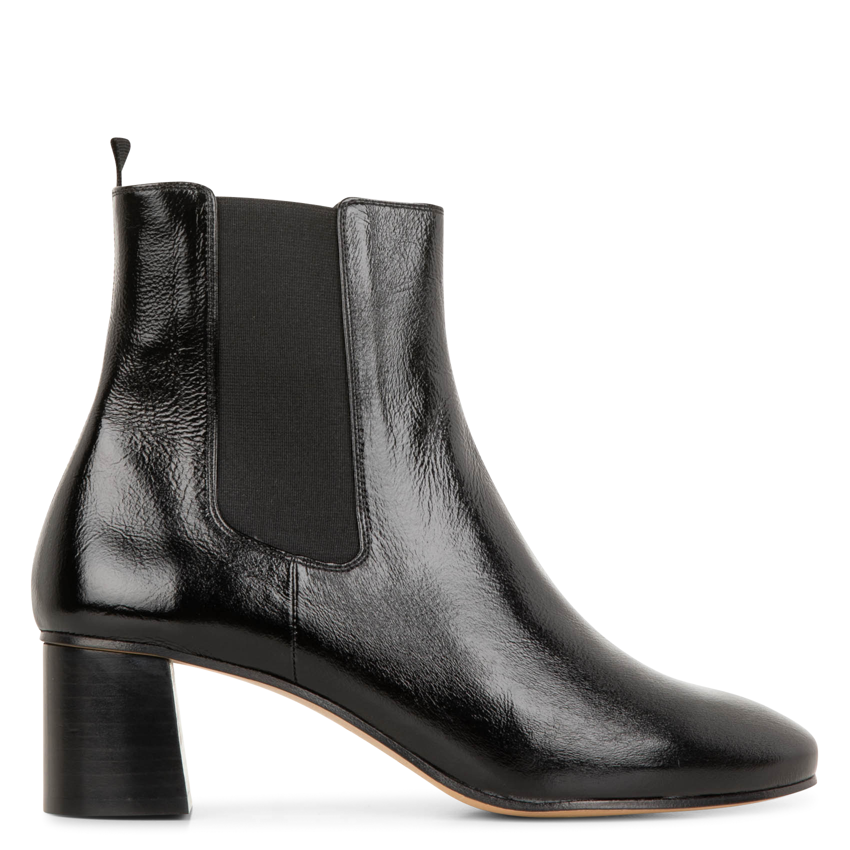 BOTTINES 402 - Bottines en cuir verni | Noir