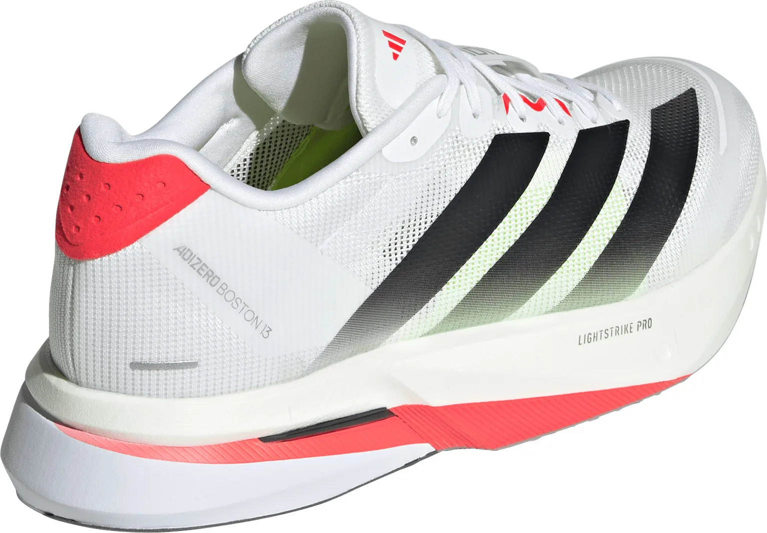 Adidas Men's Adizero Boston 13 Ftwwht/Core Black/Lucid Red