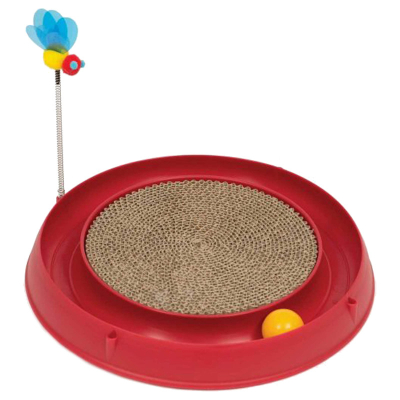 Catit Play Ball Circuit mit Scratching Pad