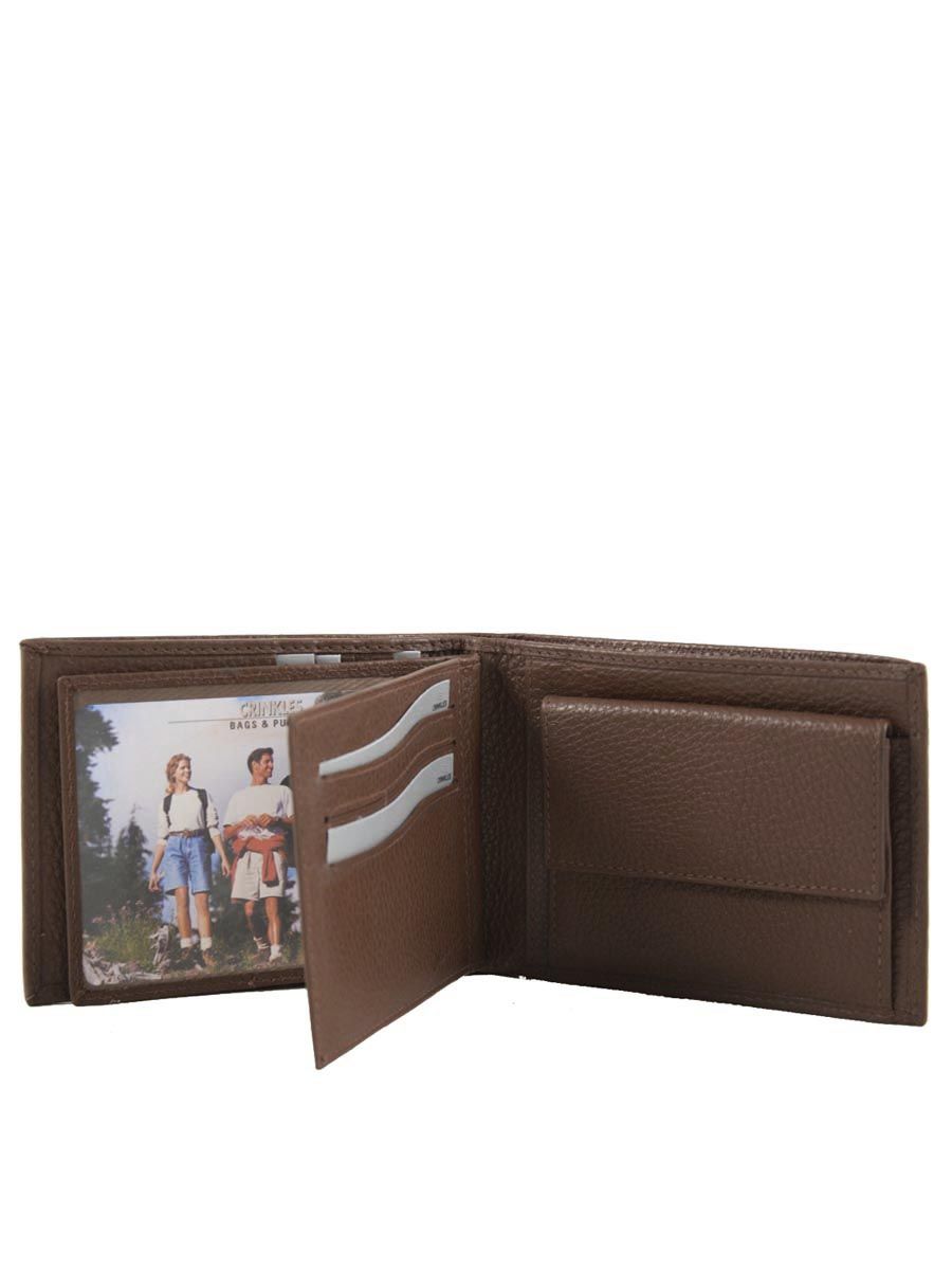 Portefeuille cuir CRINKLES