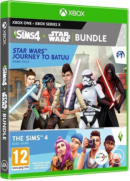 The Sims 4 Star Wars: Journey To Batuu - Base Game and Game Pack Bundle- Xbox One