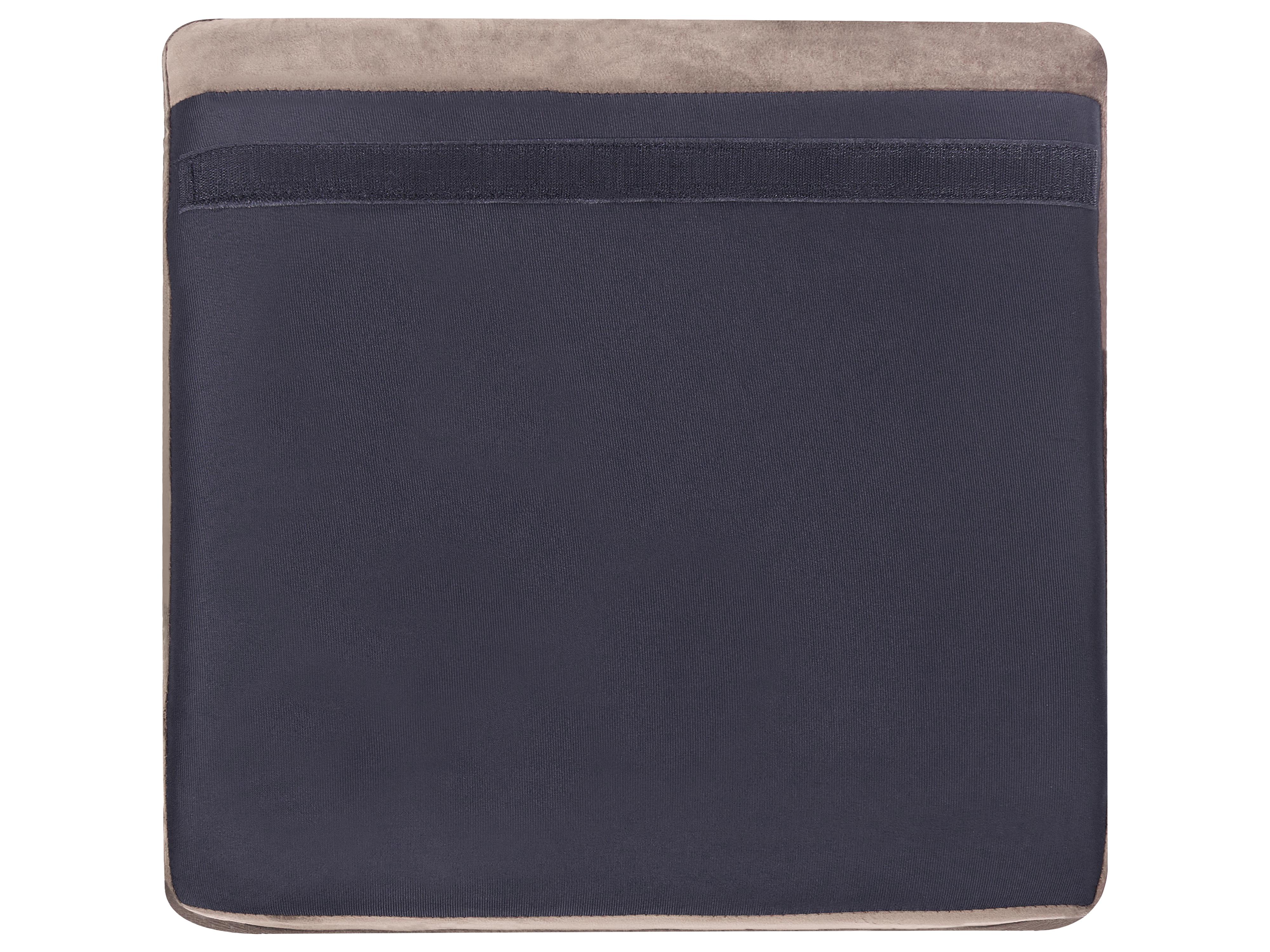 Bankenset 5-zits SKIEN Fluweel Taupe