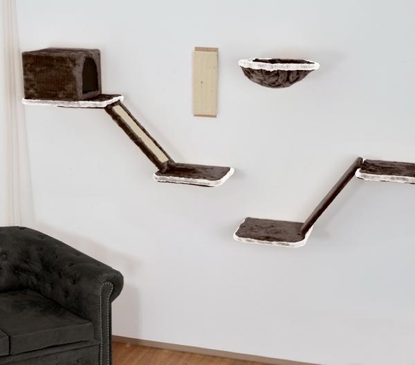 Silvio Design Katzen-Kletterwand, 8-teilig
