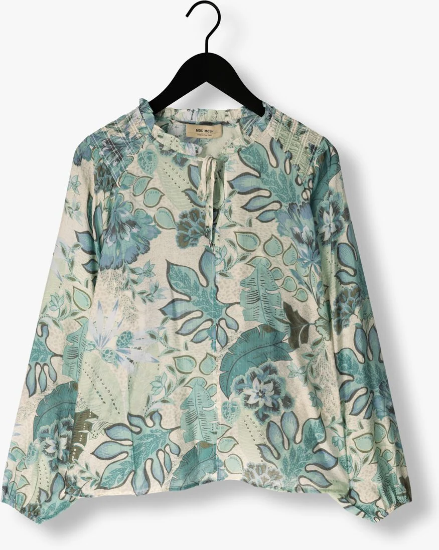 MOS MOSH blauwe mos mosh blouse eisa sarasa