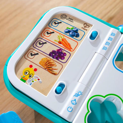 Panier trieur de formes Magic Touch Bois et multicolor - HAPE