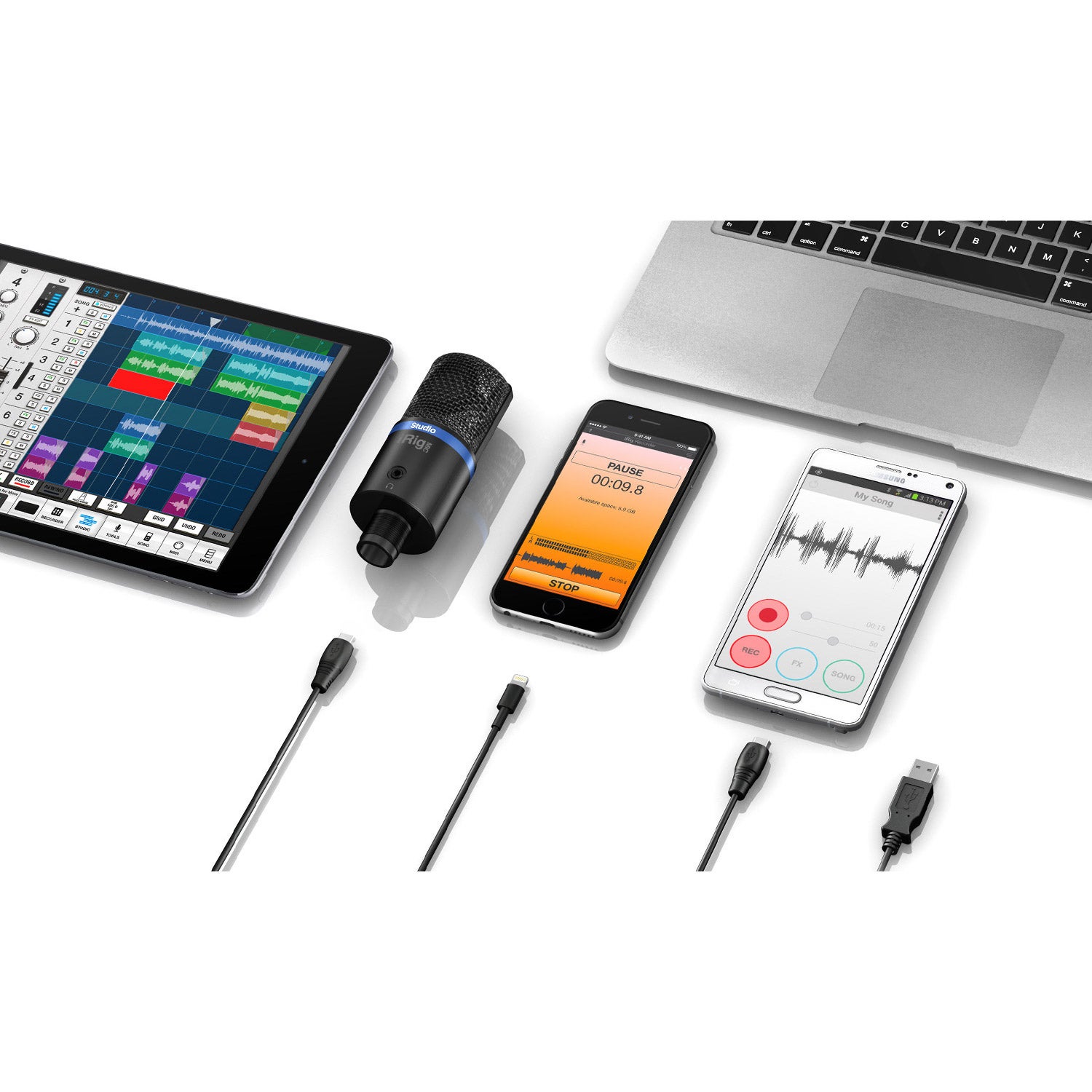 IK Multimedia iRig Mic Studio USB studiomicrofoon