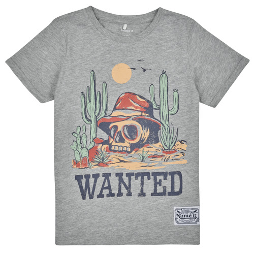 Name it - NKMLASSO SS TOP PS - Gris