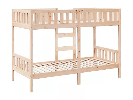 Lit superposé 90x200 cm Bois de pin massif