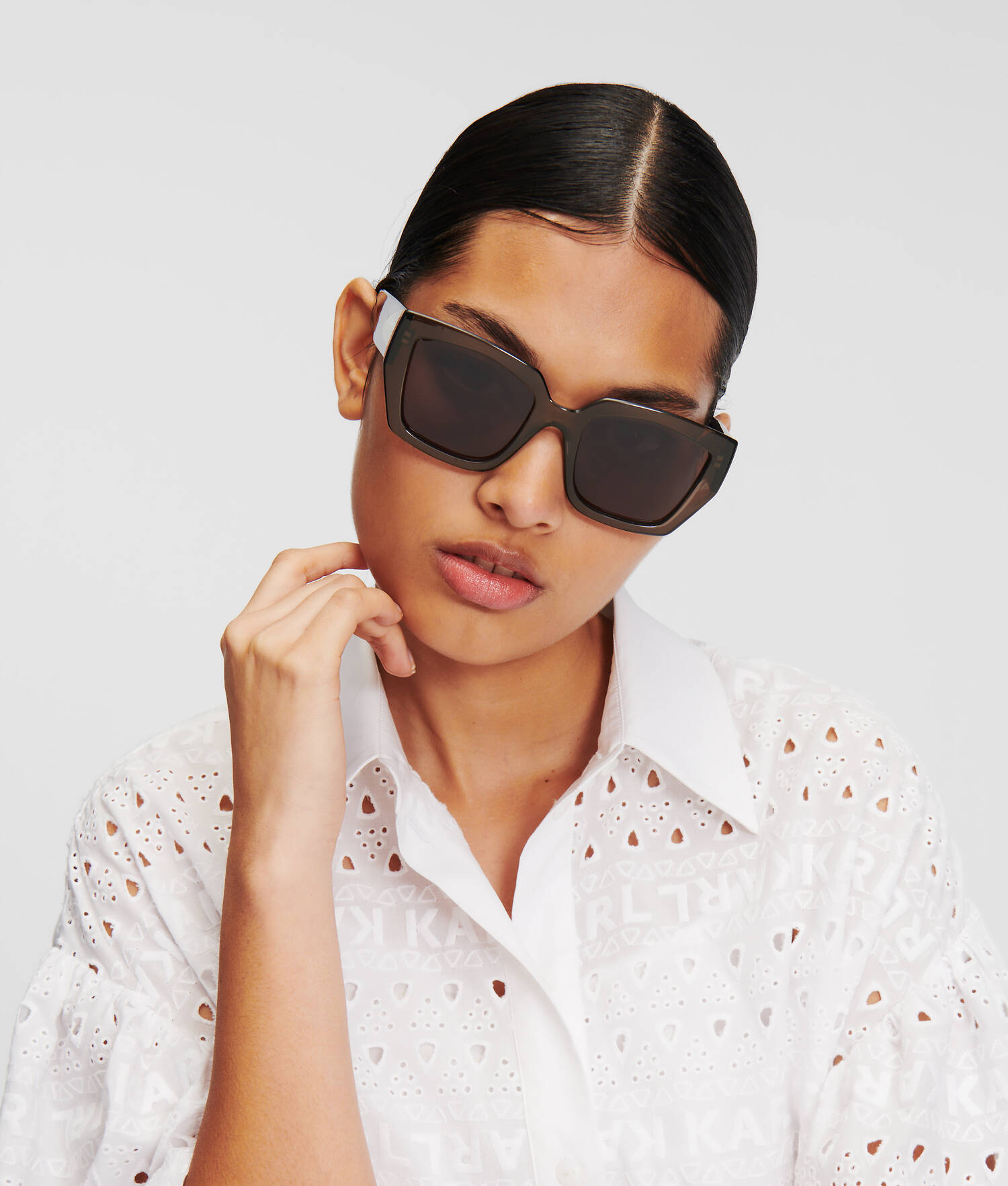 LUNETTES DE SOLEIL AVEC LOGO KARL