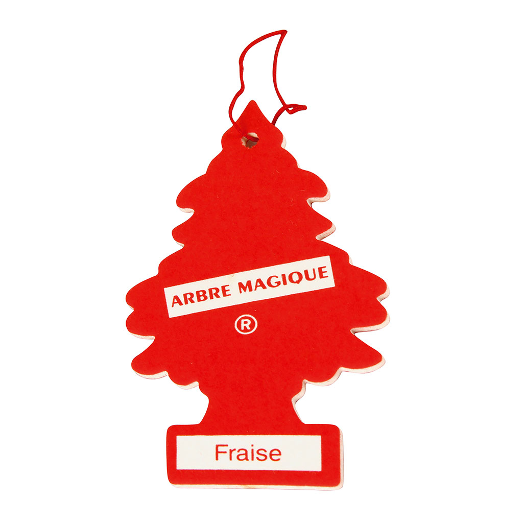 Désodorisant arbre magique fraise 7x12cm