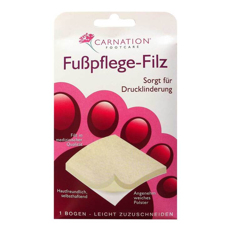 Carnation Fußpflege-Filz, 1 St