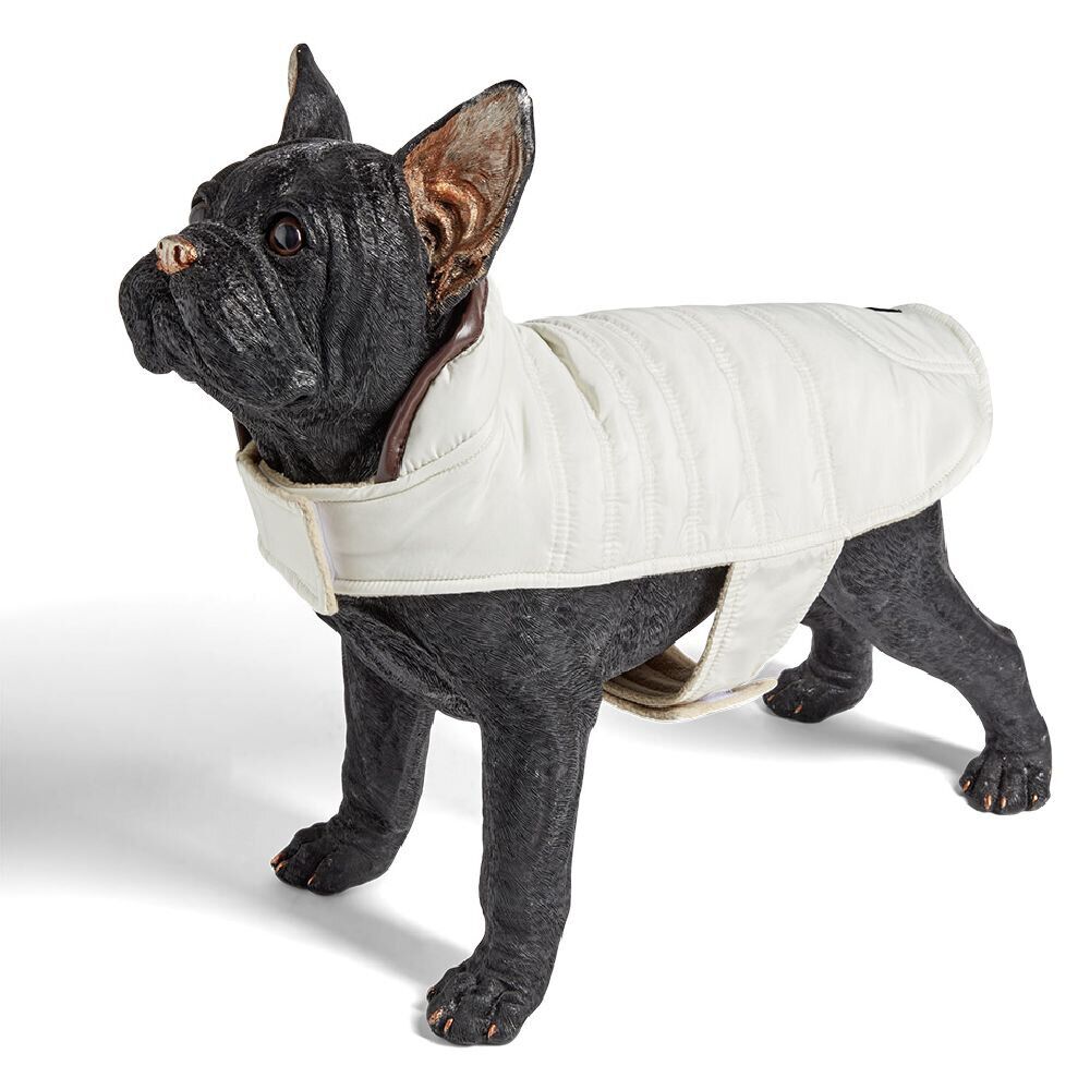 Veste réversible pour chien blanche - Taille L