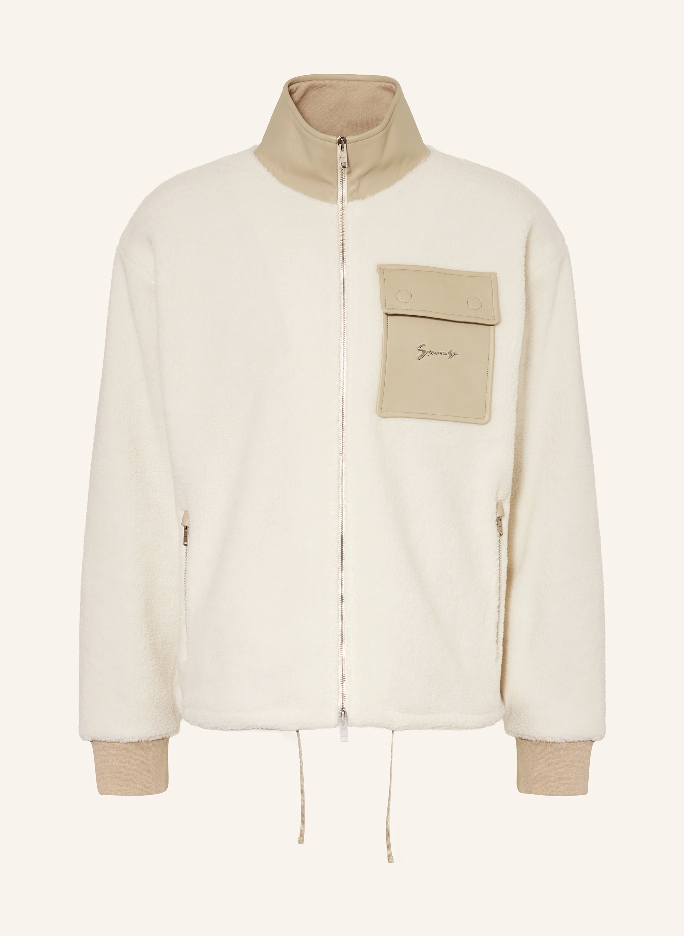 GIVENCHY Teddydfell-Jacke