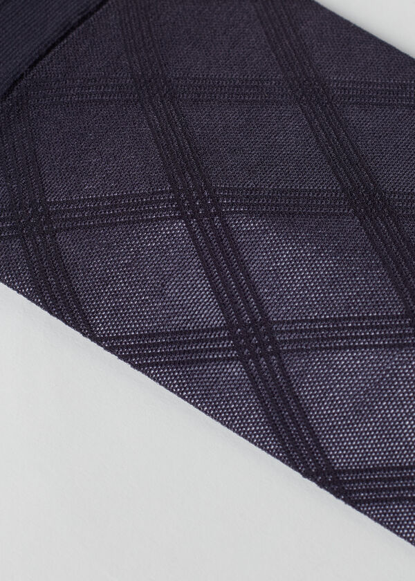 Meias curtas Eco Diamond Mesh