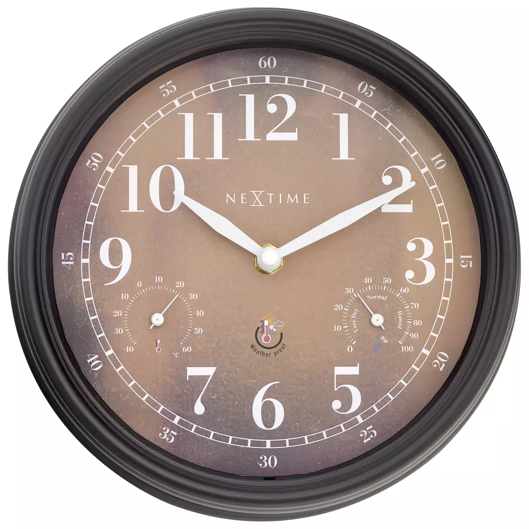 Quarzwanduhr Jasmine Ø 23,5 cm