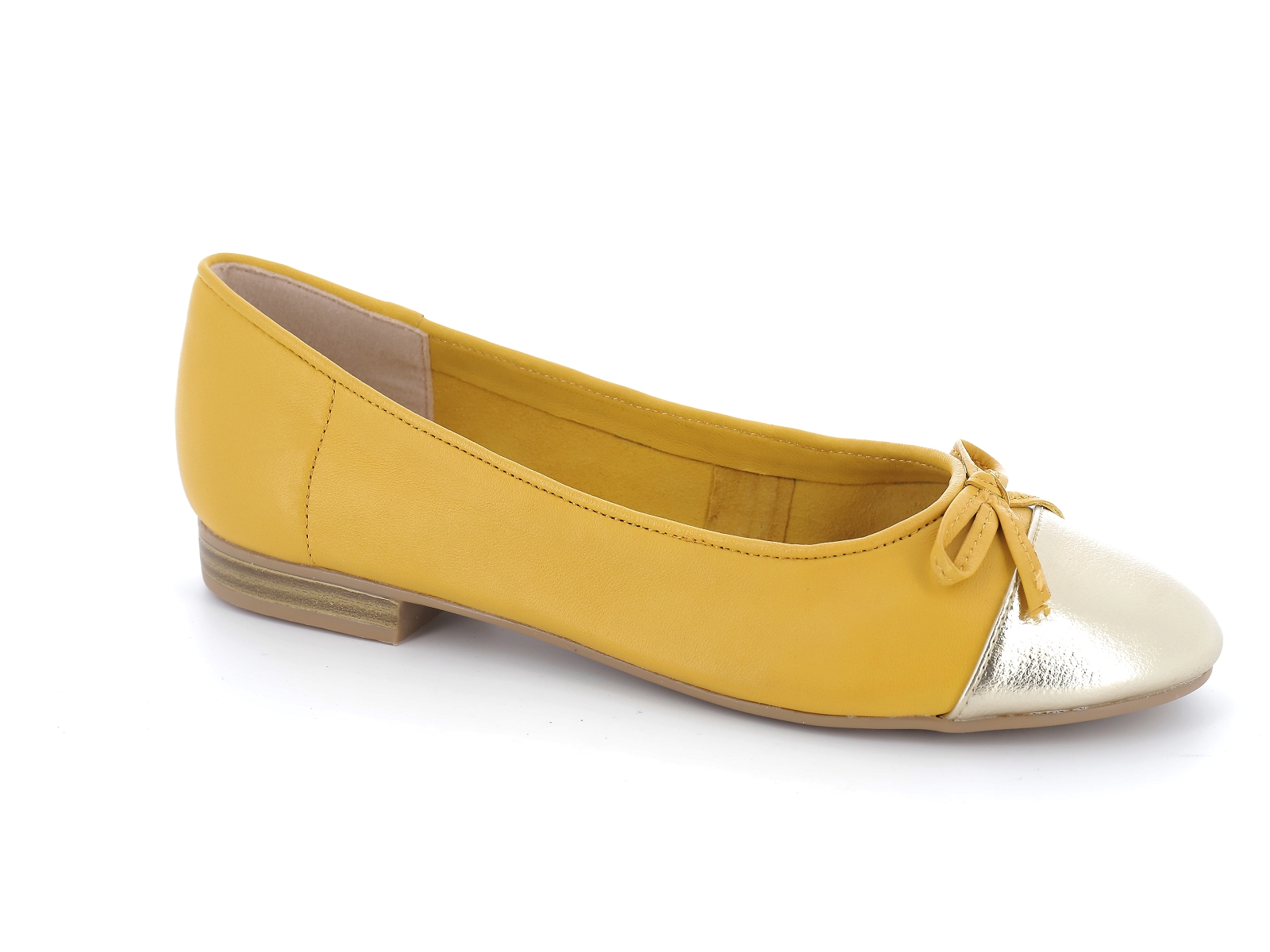 Jana  shoes-22150 Cuir Moutarde