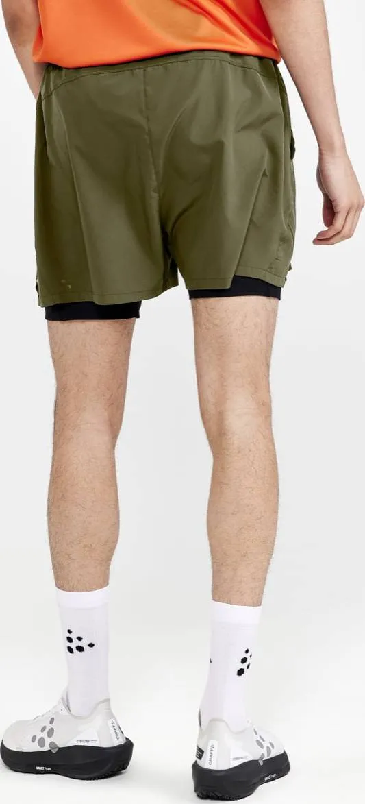 Craft Men's Adv Essence 2-in-1 Stretch Shorts Black