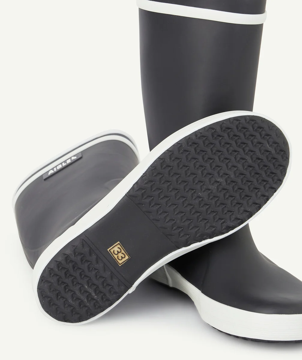 AIGLELES BOTTES EN CAOUTCHOUC MARINE MIXTE LOLLYPOP