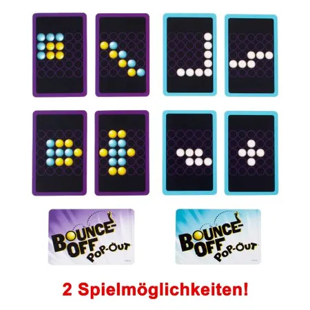 Mattel Bounce Off Revival: Pop Out Action-Spiel, Familienspiel