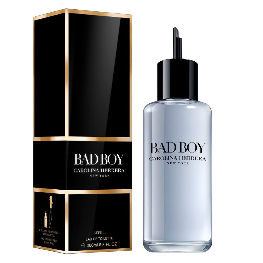 Carolina Herrera Bad Boy Eau De Toilette Refill 200ml