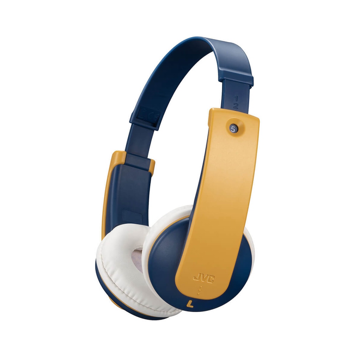 Hodetelefon KD10 On-Ear Trådløs 85dB Gul/Blå