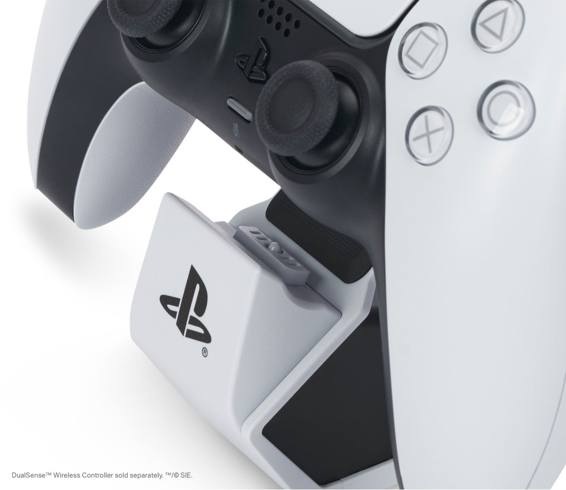 PowerA Solo chargingstation for PS5 DualSense Wireless Controller - White (Playstation 5)