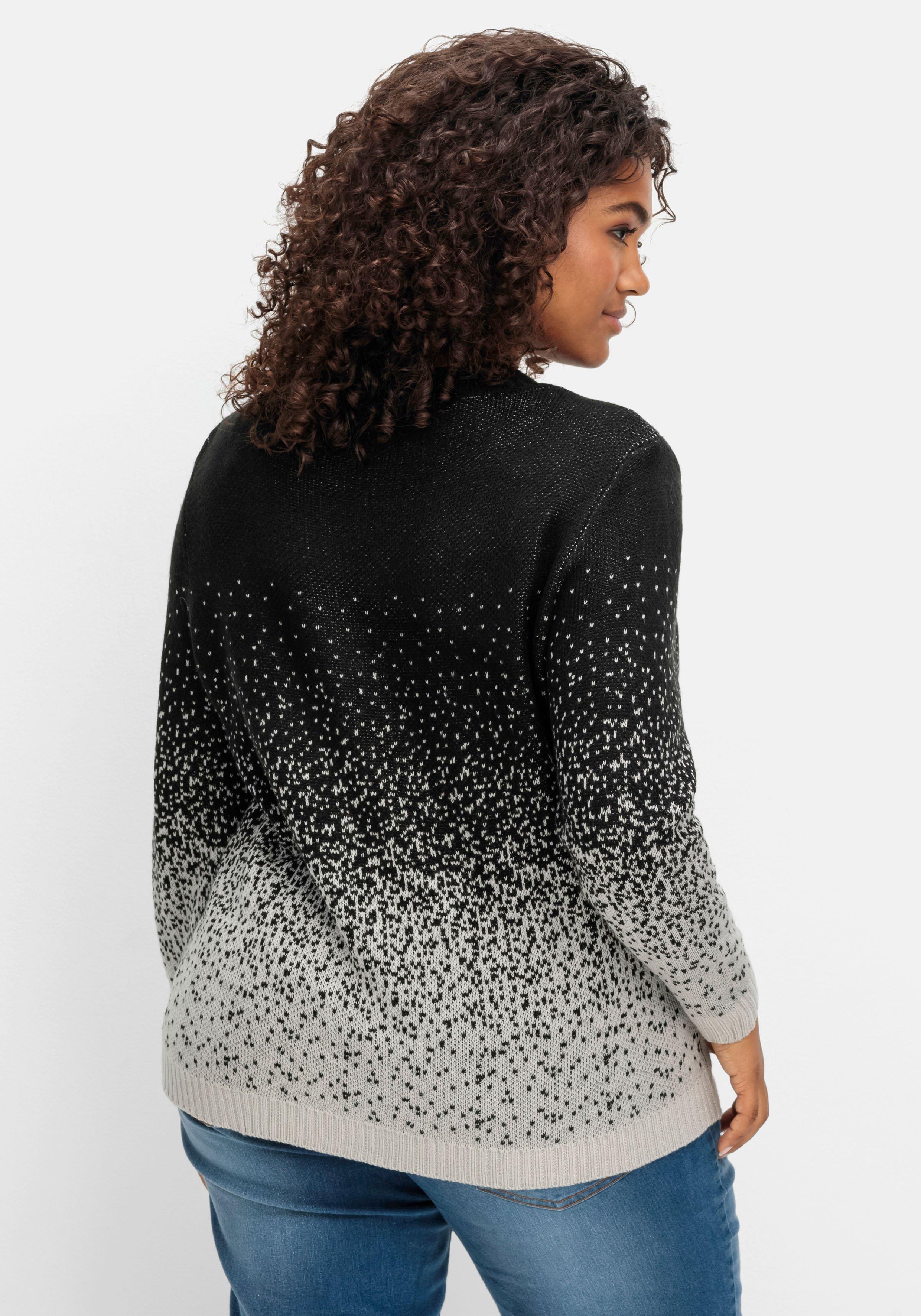 Pullover im Jacquardstrick, mit Farbverlauf