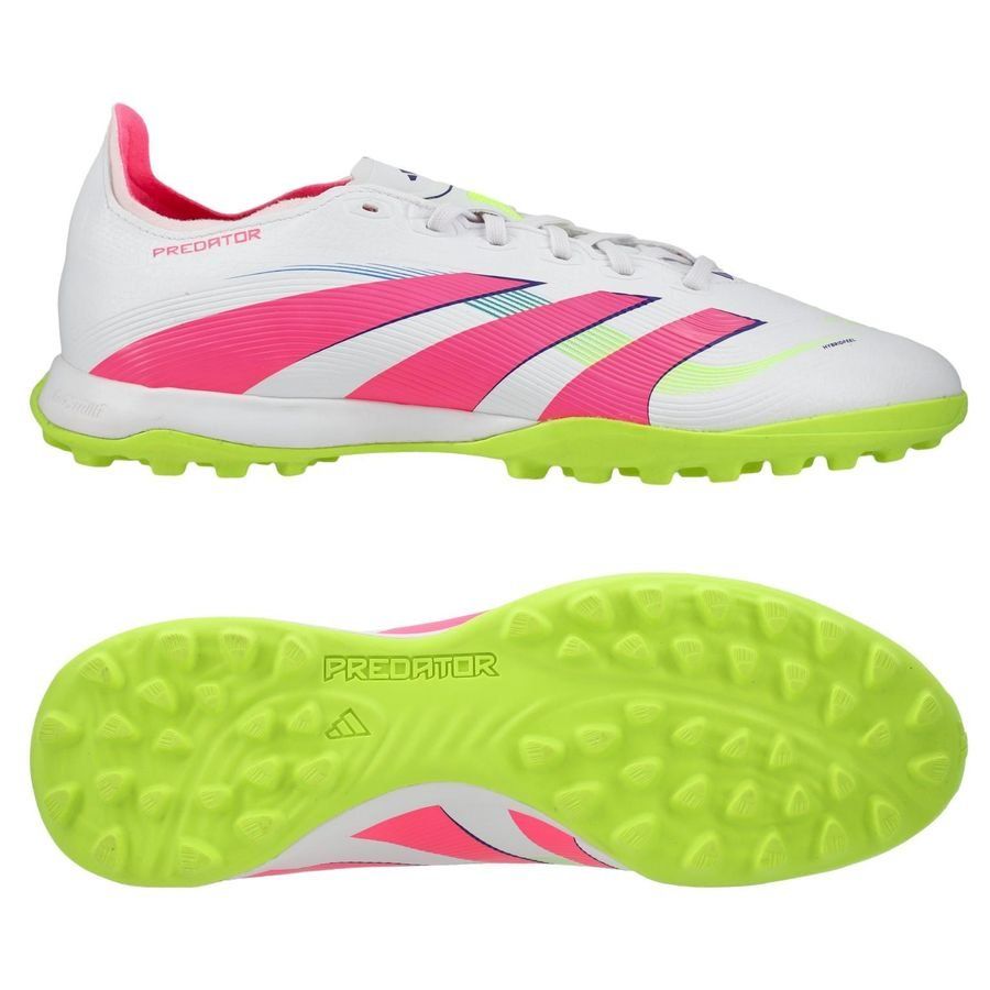 adidas Predator League TF Celestial Victory - Blanc/Lucid Pink/Lucid Lemon