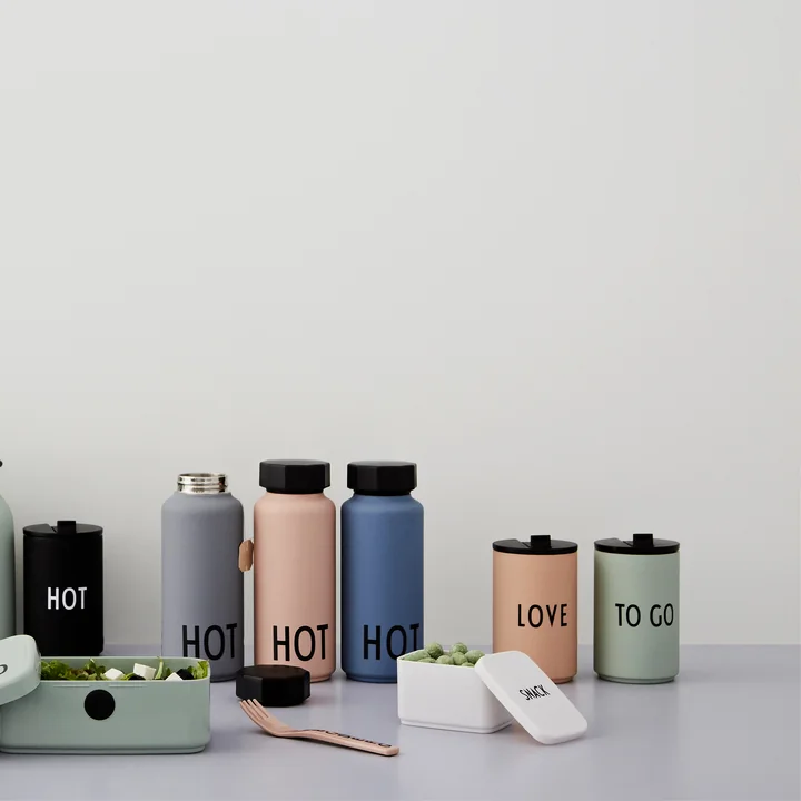 Design Letters - AJ Thermosflasche Hot & Cold 0,5 l, beige (Sonderedition)