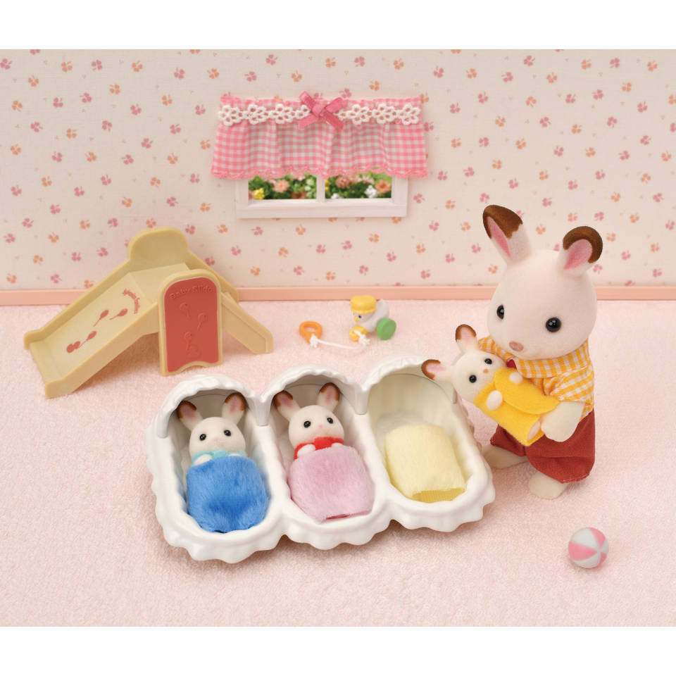 Sylvanian Families drieling Chocoladekonijn verzorgingsset