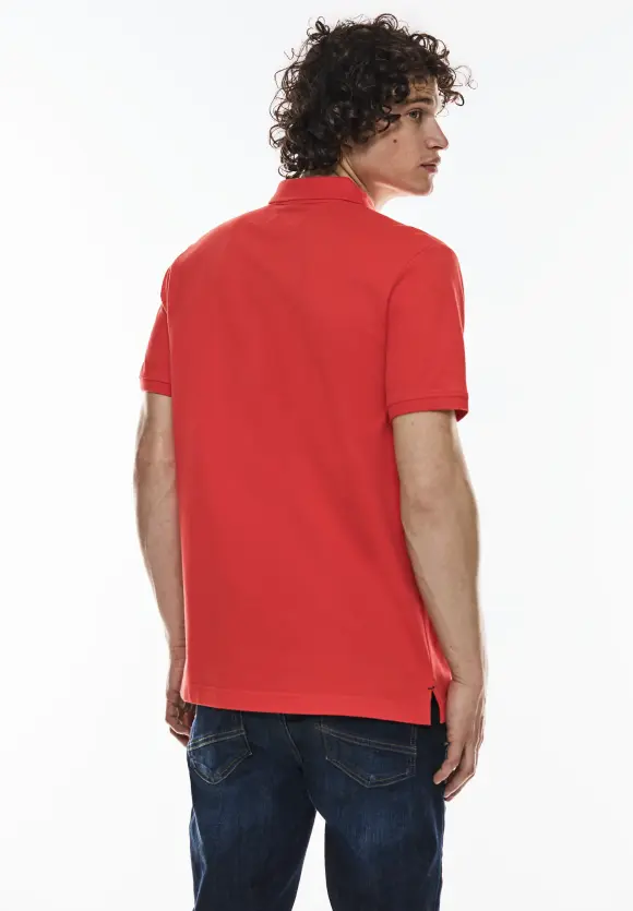 Piquée Poloshirt - pure orange
