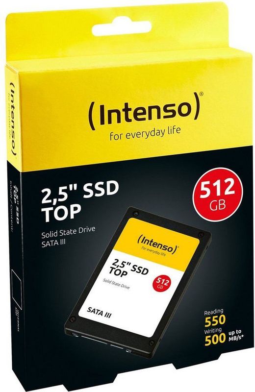 Intenso SSD 512 GB 2,5'' SSD SATA III Top Performance
