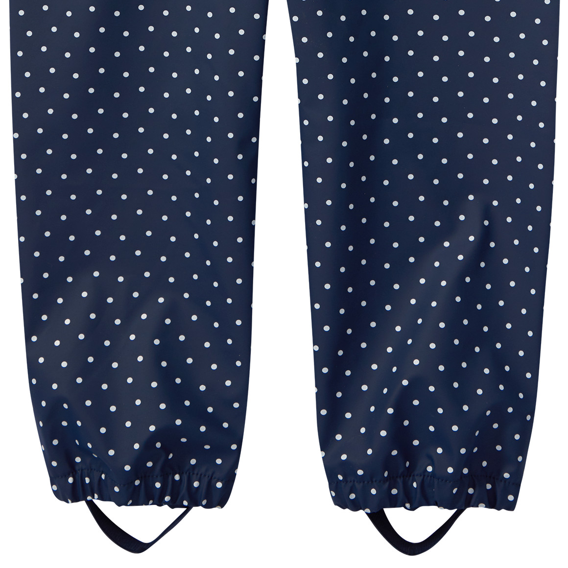 Topolino Kinder Regenhose mit Punkte-Allover dunkelblau